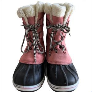Girls kit winter Boots- Cat & Jack Pink 5